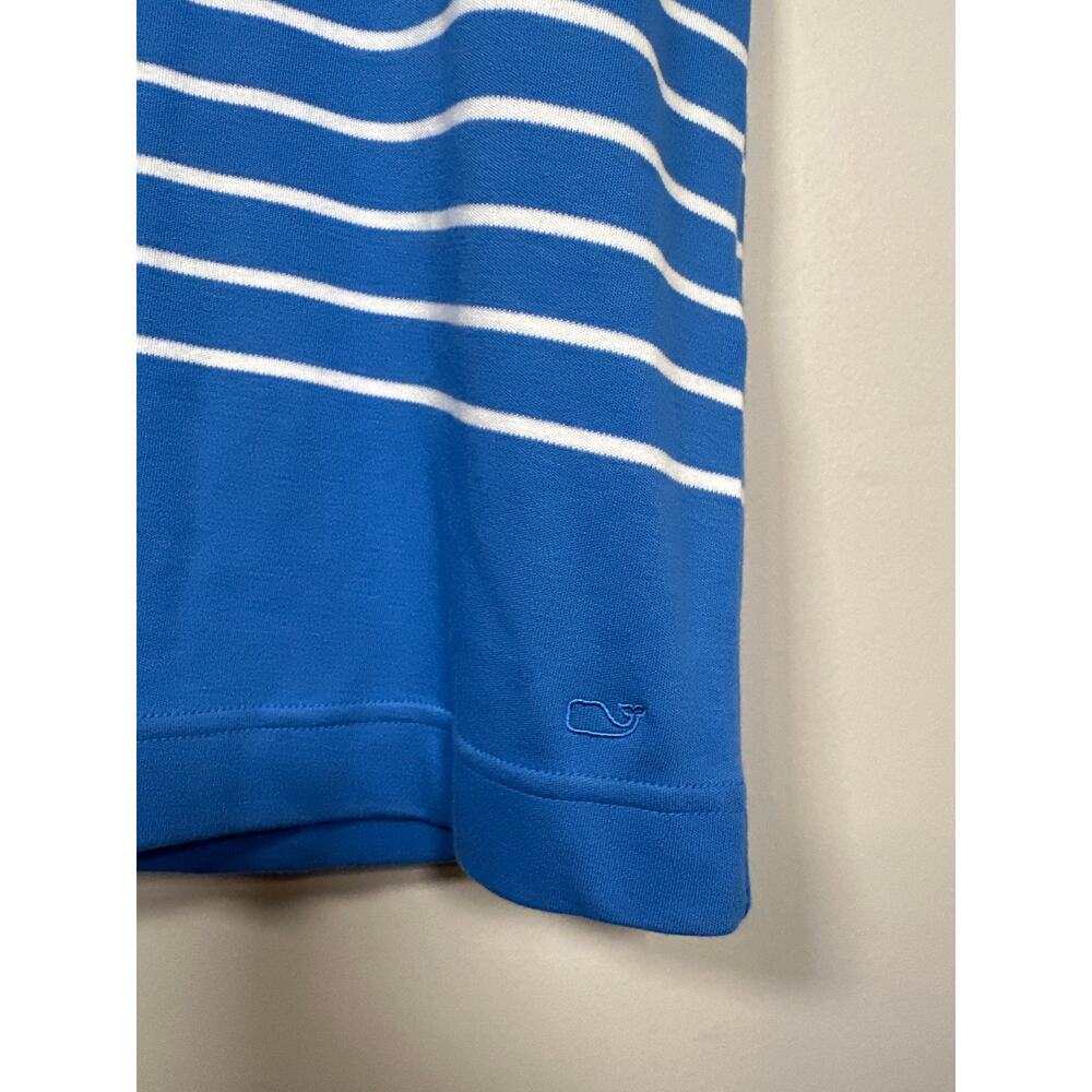 Vineyard Vines Striped Simple Tank Dress Tide Blue Stripe Womens Size 2X - Picture 3 of 7
